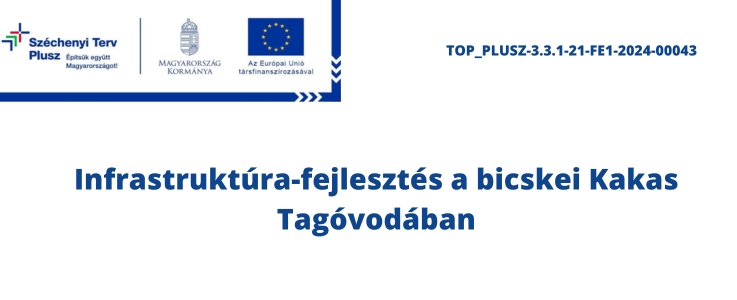 bicskei Kakas Tagóvoda infrastrukturális fejlesztését bemutató kép.